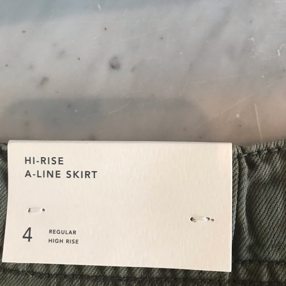 American Eagle High Rise A-Line Skirt - Picture 7 of 7